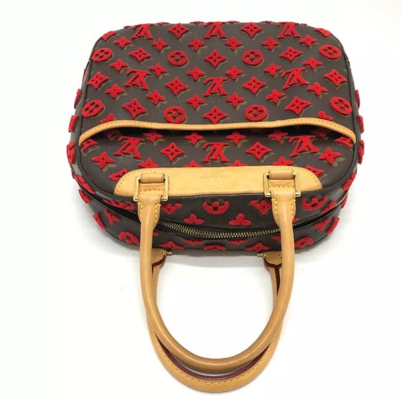 LOUIS VUITTON M40922 Monogram3D Tuftage Deauville Cube Bag HandBag - Picture 13 of 14